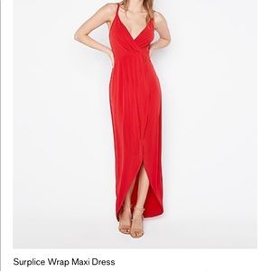 Nwt red long dress